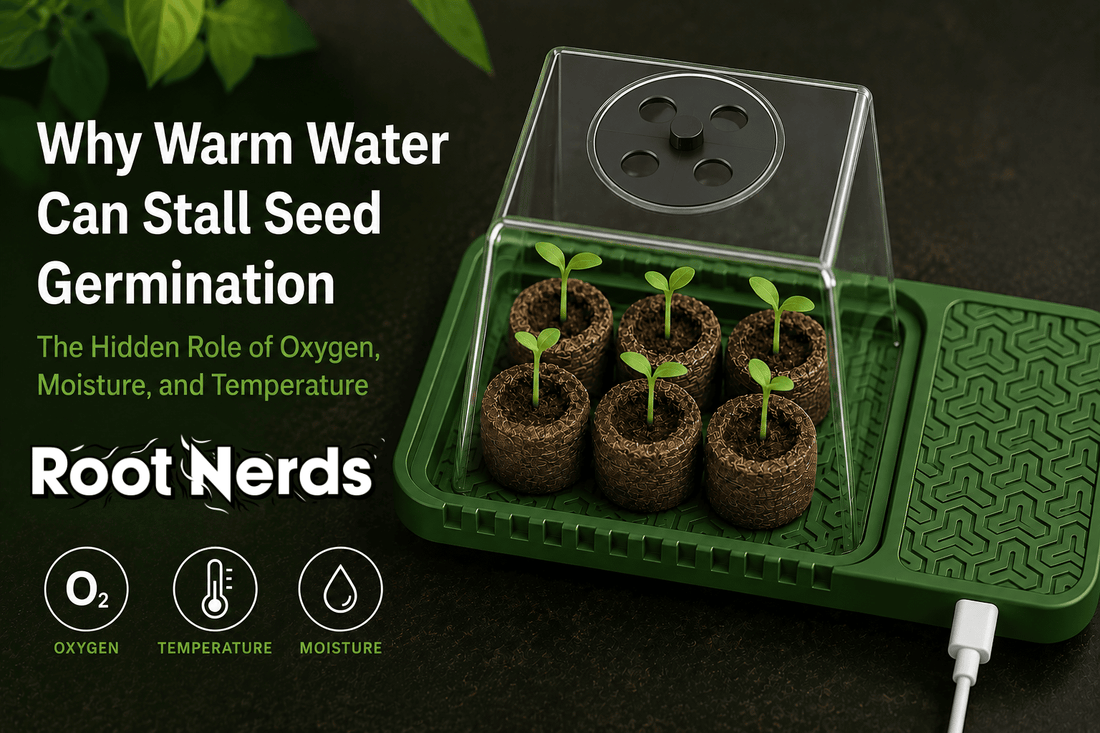 Why Warm Water Can Stall Seed Germination Even When Seeds Stay Moist