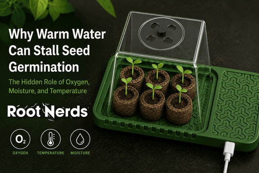 Why Warm Water Can Stall Seed Germination Even When Seeds Stay Moist