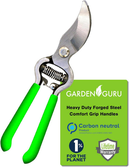 Classic Bypass Pruning Shears Clippers (Green)