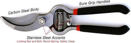 Classic Bypass Pruning Shears Clippers (Black)