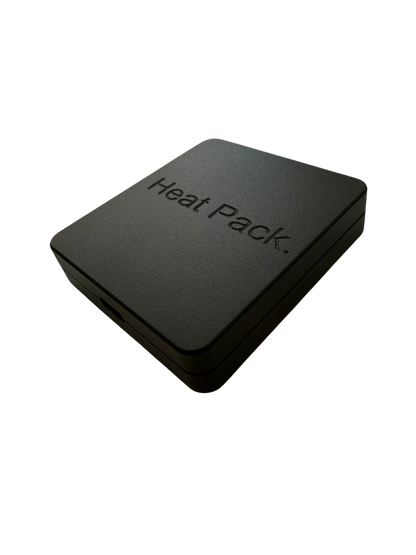 Black aluminum box with USB-C port