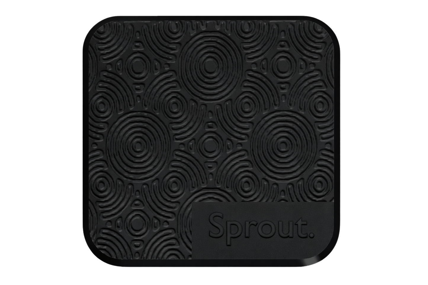 Black silicone square lid for Sprout Seed Germination Chamber