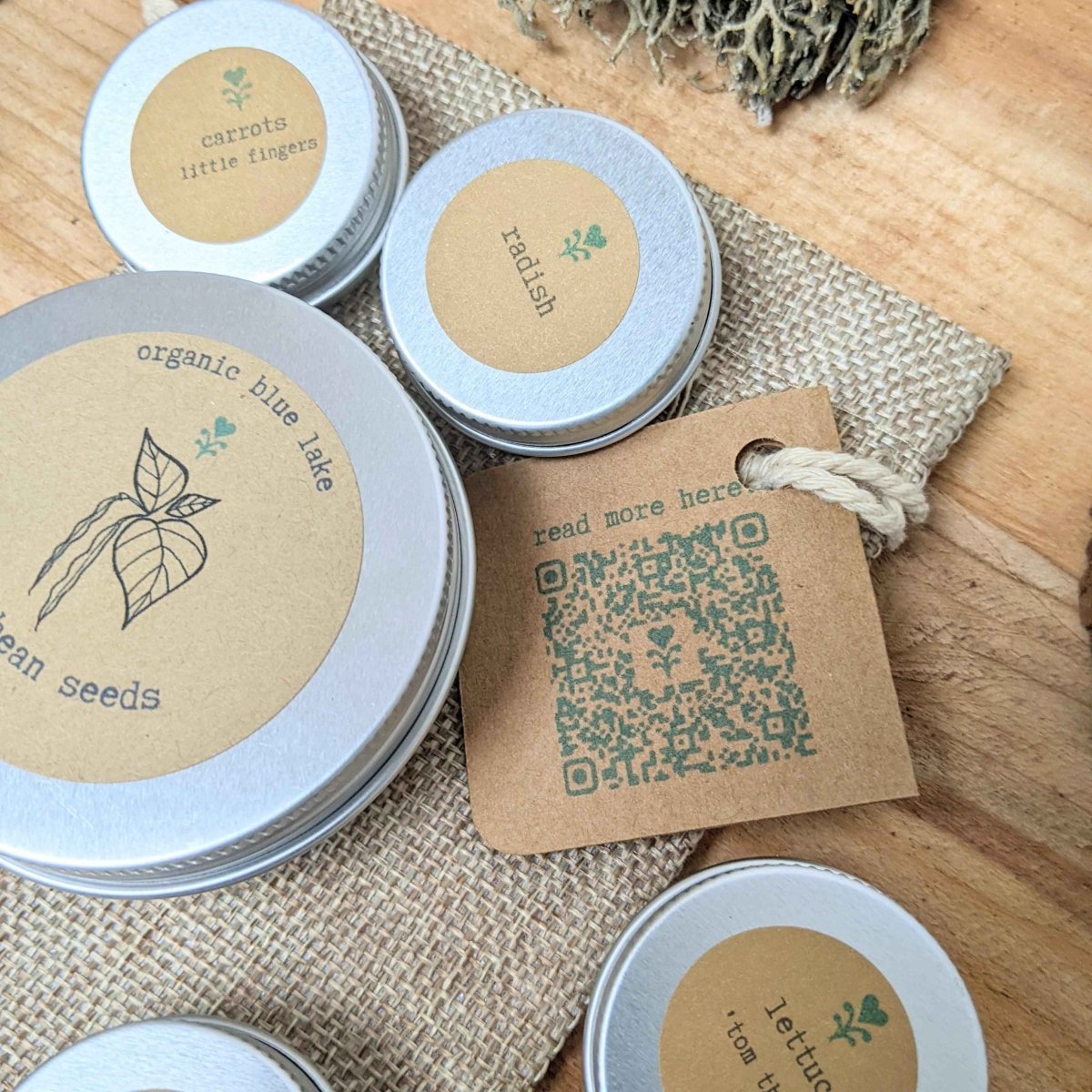 Organic 'Indoor Veggies' Seed Collection
